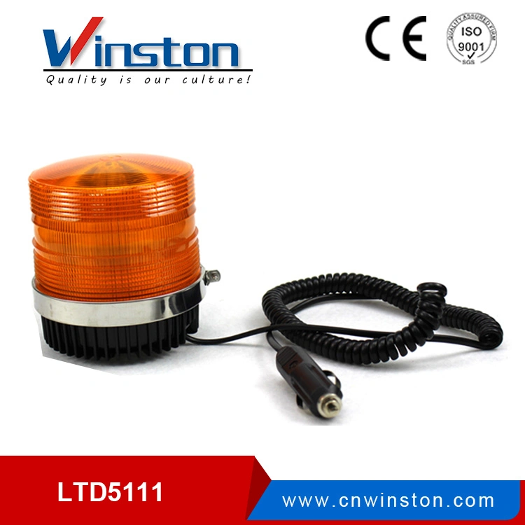 LTE-1102j DC 12V 24V Decibel Alarm Red LED Bulb Revolving Light Rotary Warning Light for Machines