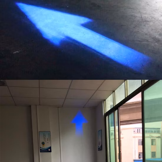 120W Red and Blue Overhead Crane Warning Light 24 LEDs Crane Safety Lights