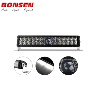 Camion ATV UTV 4X4 Luminoso 6000K IP68 Gamma 2km 52 pollici Spot Beam Laser Doppia fila LED Light Bar Car