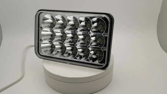 Luce di guida a LED Luz De High Low 45W 5 pollici 4X6 LED Fendinebbia per SUV ATV Jeep Offroad