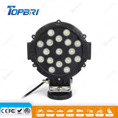 Faro da lavoro LED Flood Laser Topbri Emark 12V 50W per auto e moto