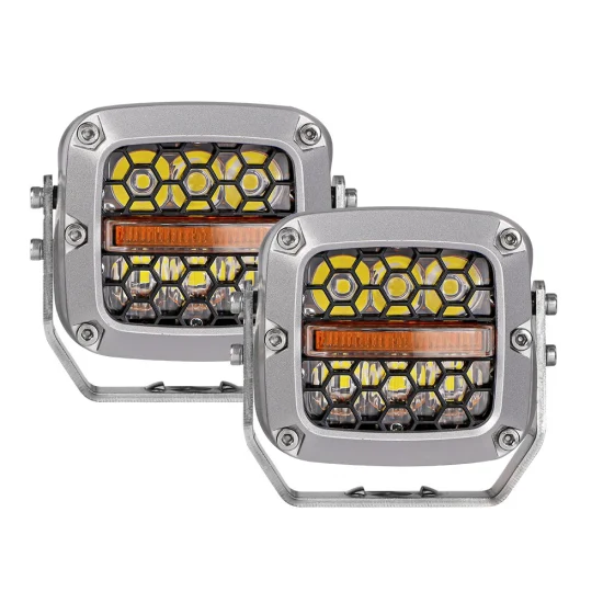 Faro da lavoro a LED da 60 W, fendinebbia, indicatore di direzione DRL per camion Jeep Offroad 4WD